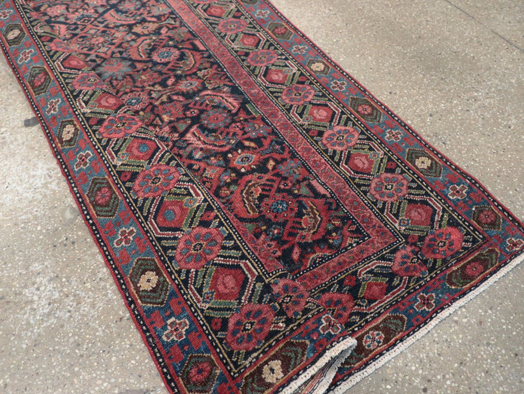 Vintage Persian Malayer Runner, No.17627 - Gsblank