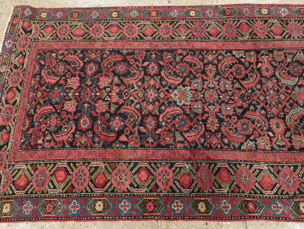 Vintage Persian Malayer Runner, No.17627 - Gsblank