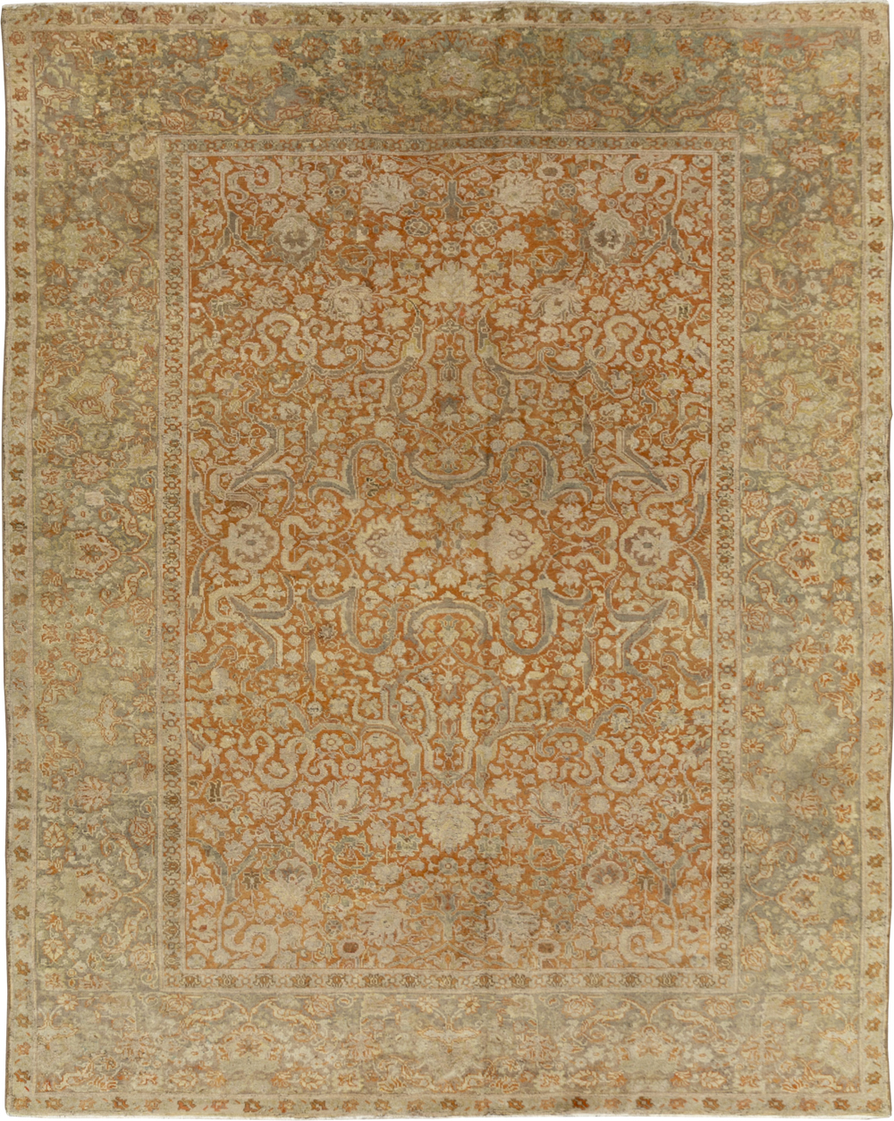 Vintage Turkish Oushak Room Size Carpet, No.17645 - Gsblank