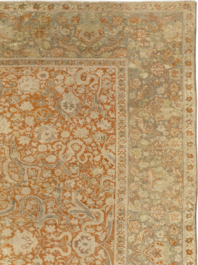 Vintage Turkish Oushak Room Size Carpet, No.17645 - Gsblank
