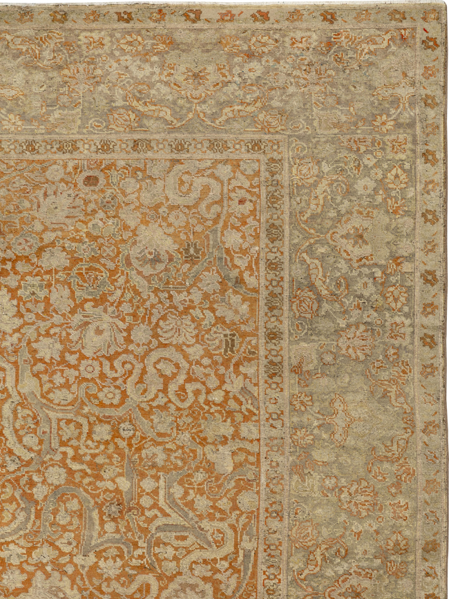 Vintage Turkish Oushak Room Size Carpet, No.17645 - Gsblank
