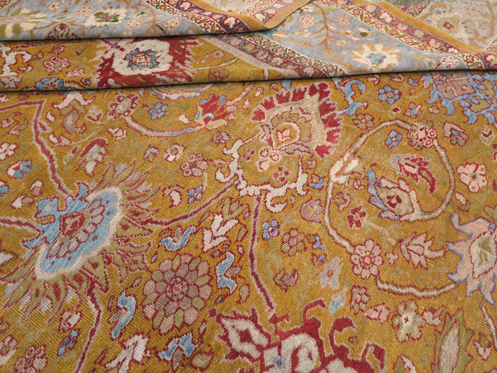 Antique Persian Sultanabad Large Room Size Carpet, No.17668 - Gsblank