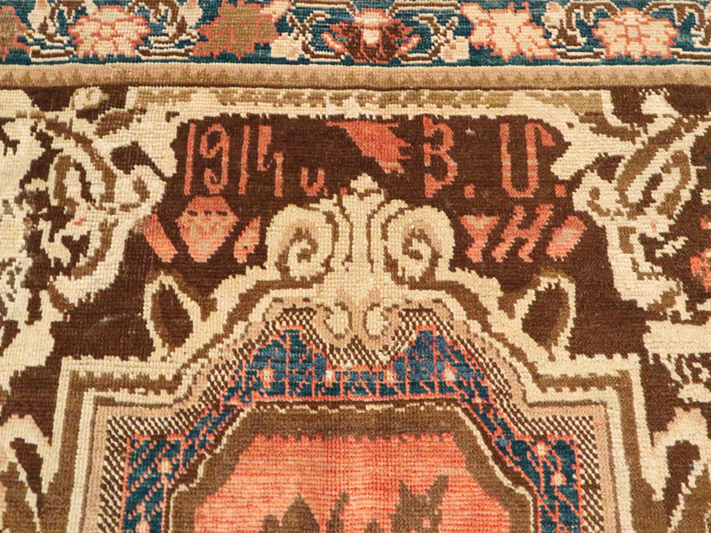 Antique Caucasian Karabagh Rug, No.17669 - Gsblank