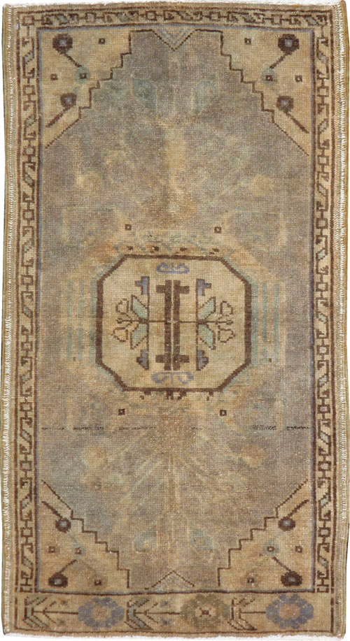 Vintage Turkish Oushak Rug, No.17687 - Gsblank