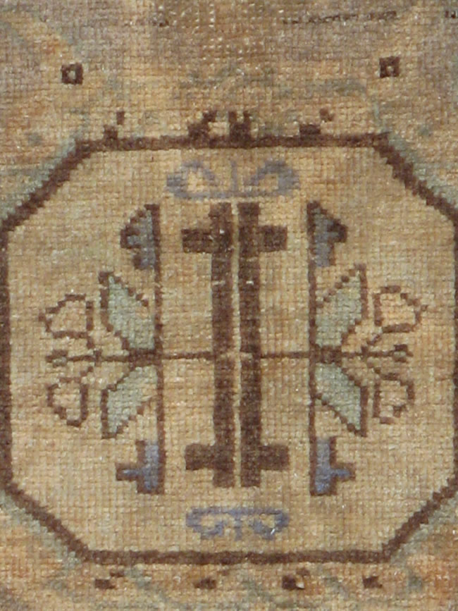 Vintage Turkish Oushak Rug, No.17687 - Gsblank