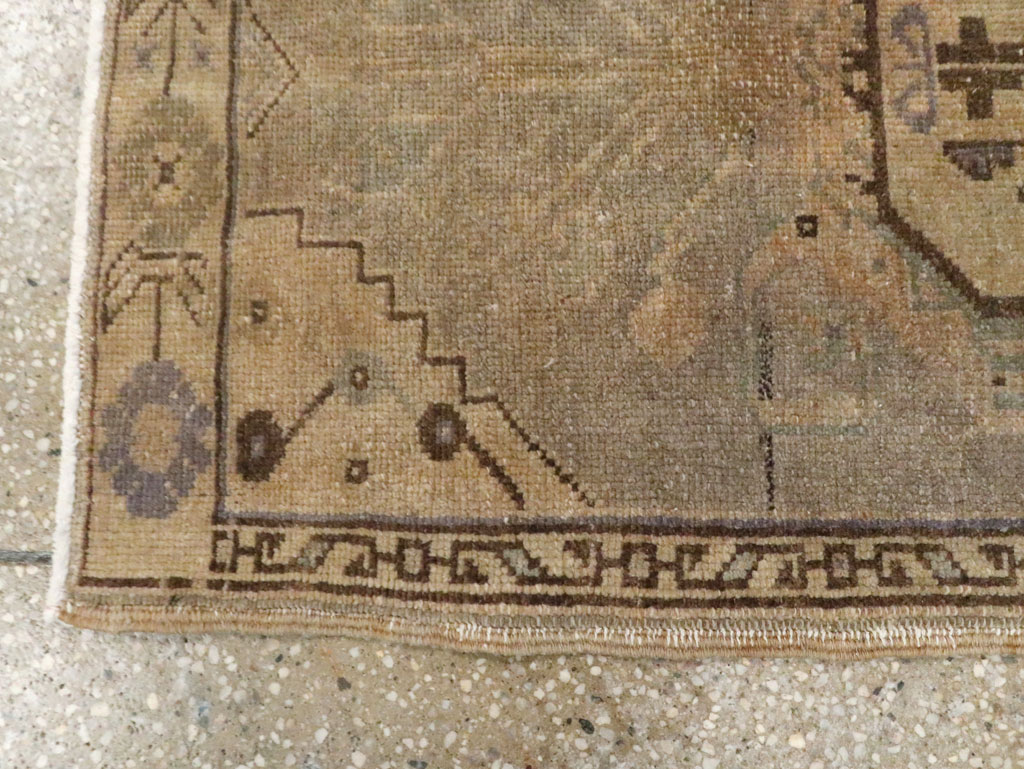 Vintage Turkish Oushak Rug, No.17687 - Gsblank