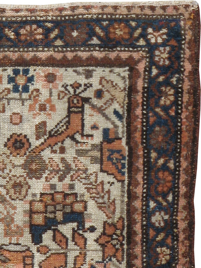 Vintage Persian Malayer Rug, No.17714 - Gsblank