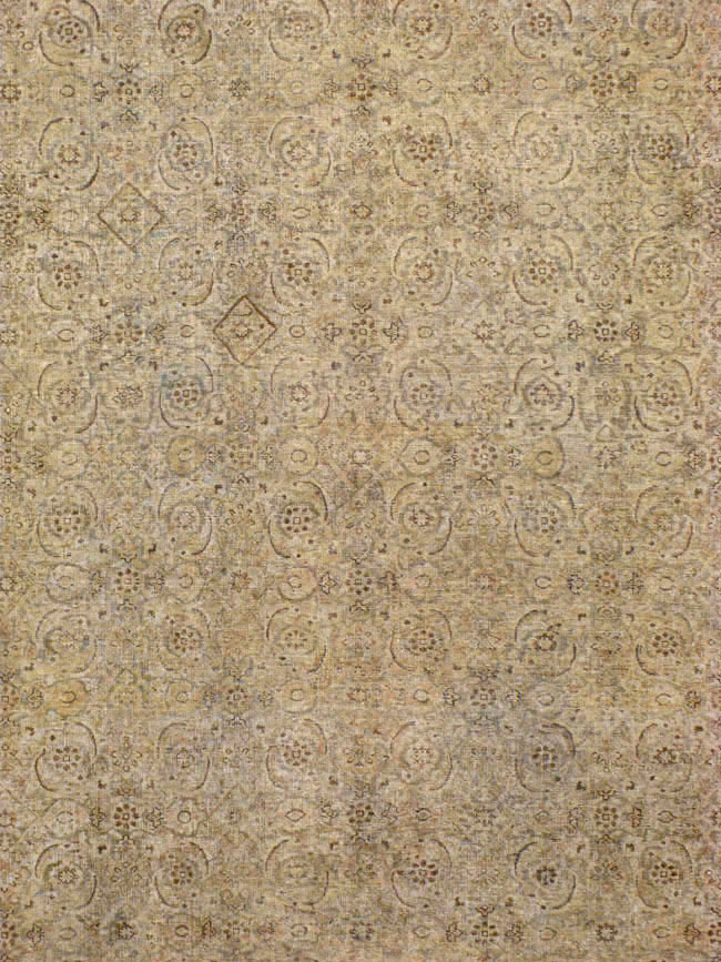 Antique Persian Tabriz Carpet, No.17717 - Gsblank
