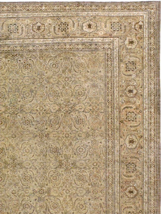 Antique Persian Tabriz Carpet, No.17717 - Gsblank