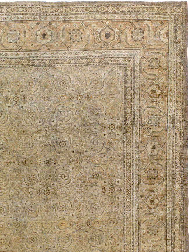 Antique Persian Tabriz Carpet, No.17717 - Gsblank