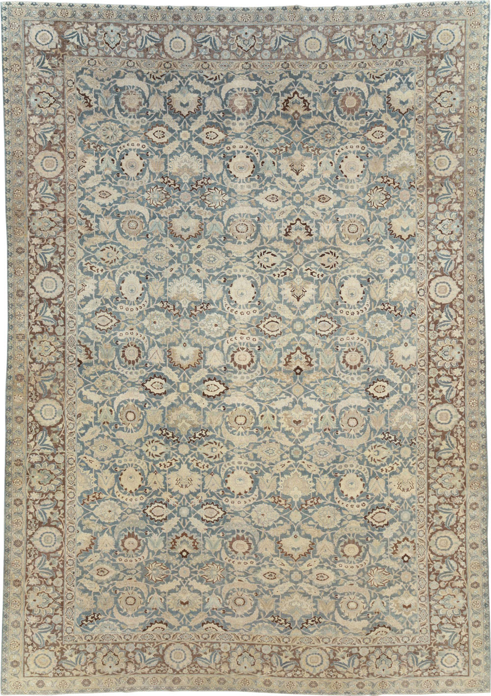 Antique Persian Tabriz Carpet, No.17733 - Gsblank