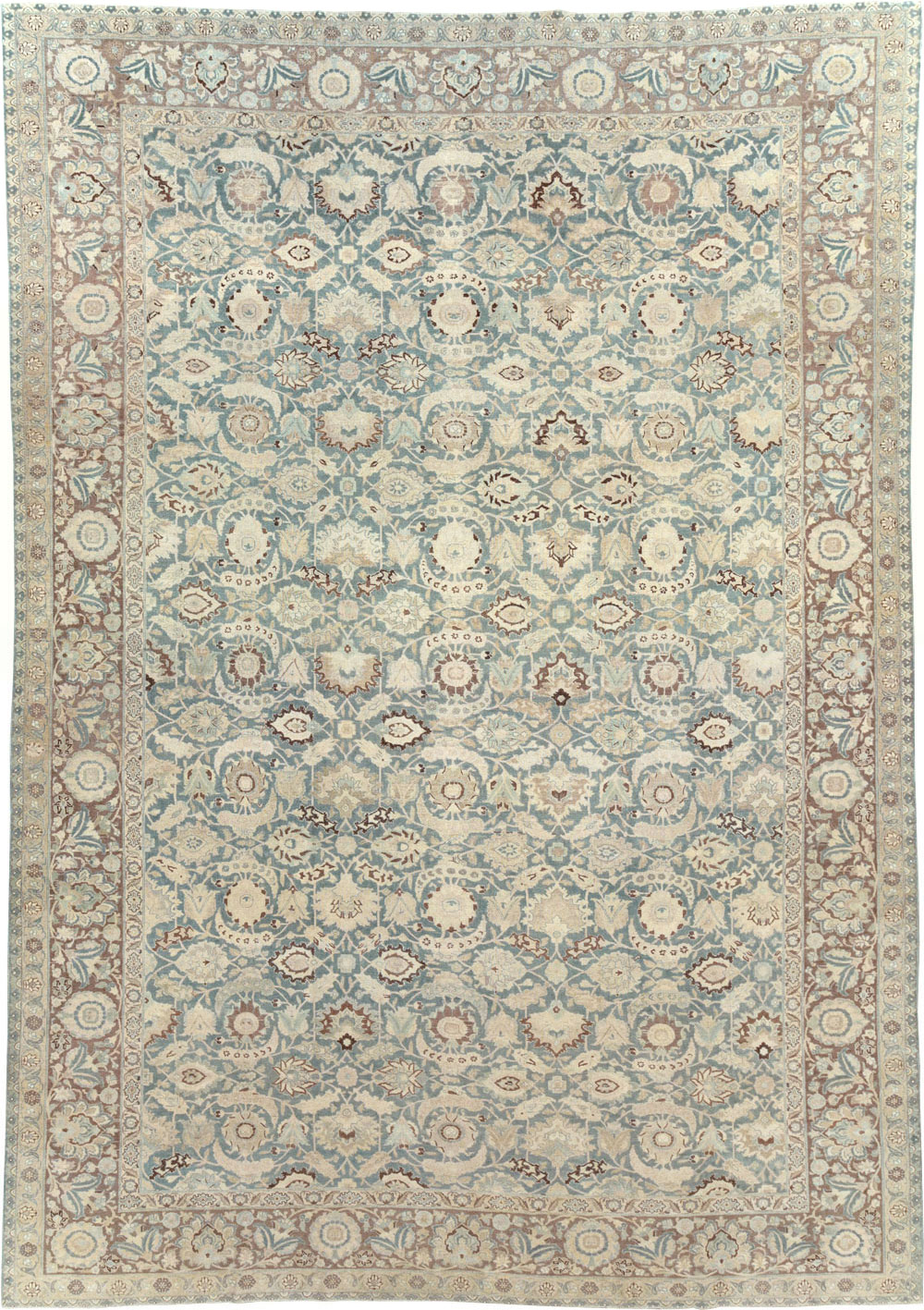 Antique Persian Tabriz Carpet, No.17733 - Gsblank