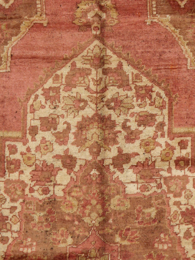 Antique Turkish Oushak Carpet, No.17739 - Gsblank