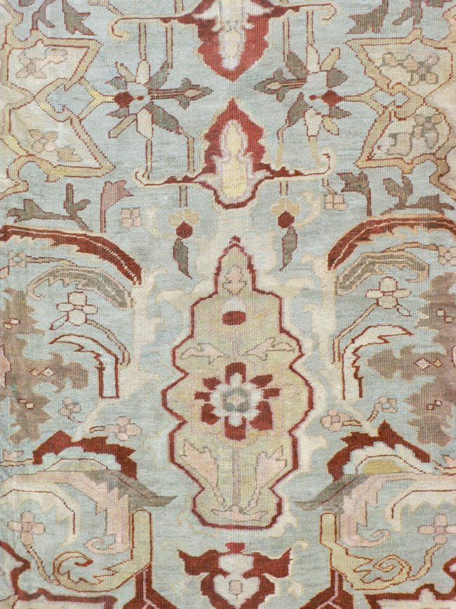 Antique Persian Mahal Carpet, No.17742 - Gsblank