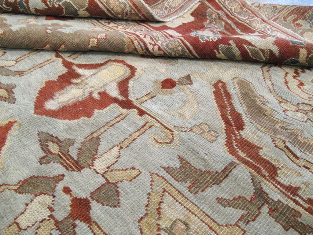 Antique Persian Mahal Carpet, No.17742 - Gsblank