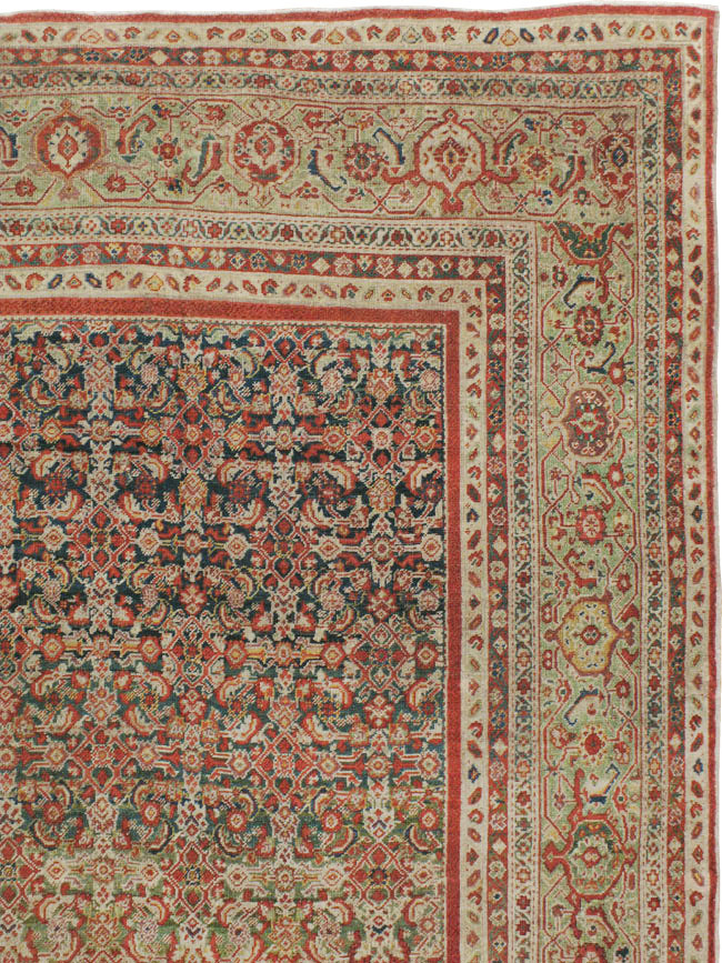 Antique Persian Mahal Carpet, No.17743 - Gsblank