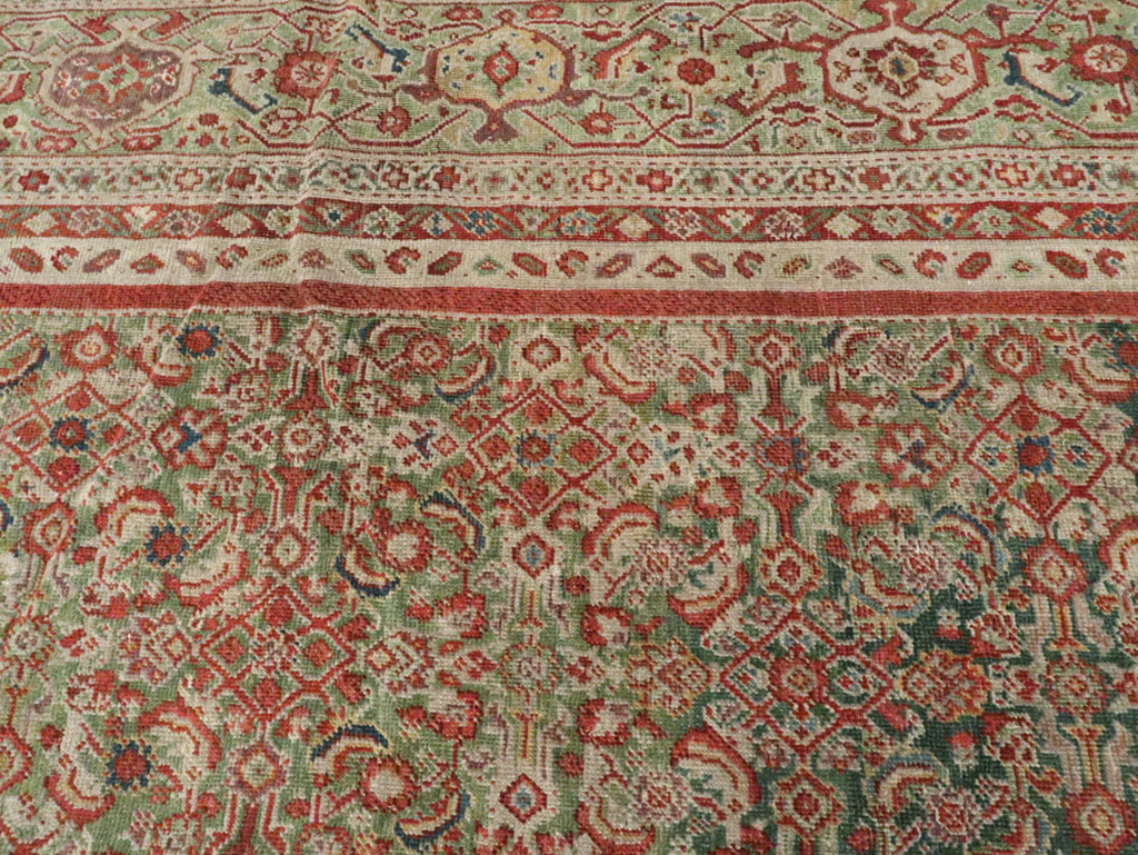 Antique Persian Mahal Carpet, No.17743 - Gsblank