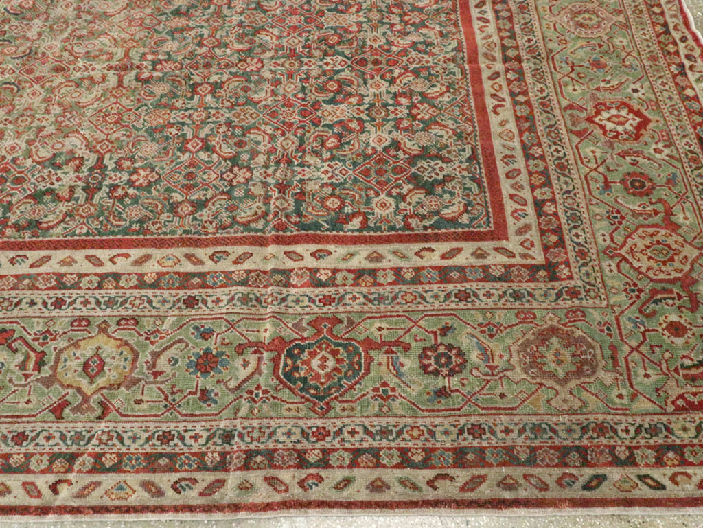 Antique Persian Mahal Carpet, No.17743 - Gsblank