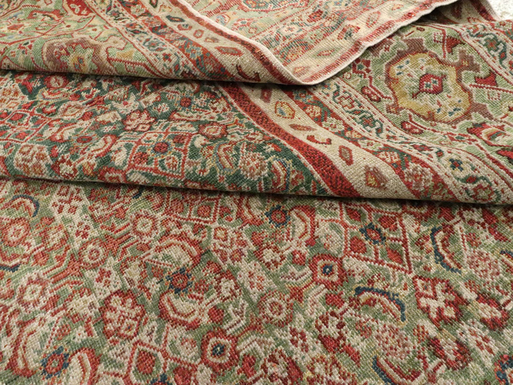 Antique Persian Mahal Carpet, No.17743 - Gsblank