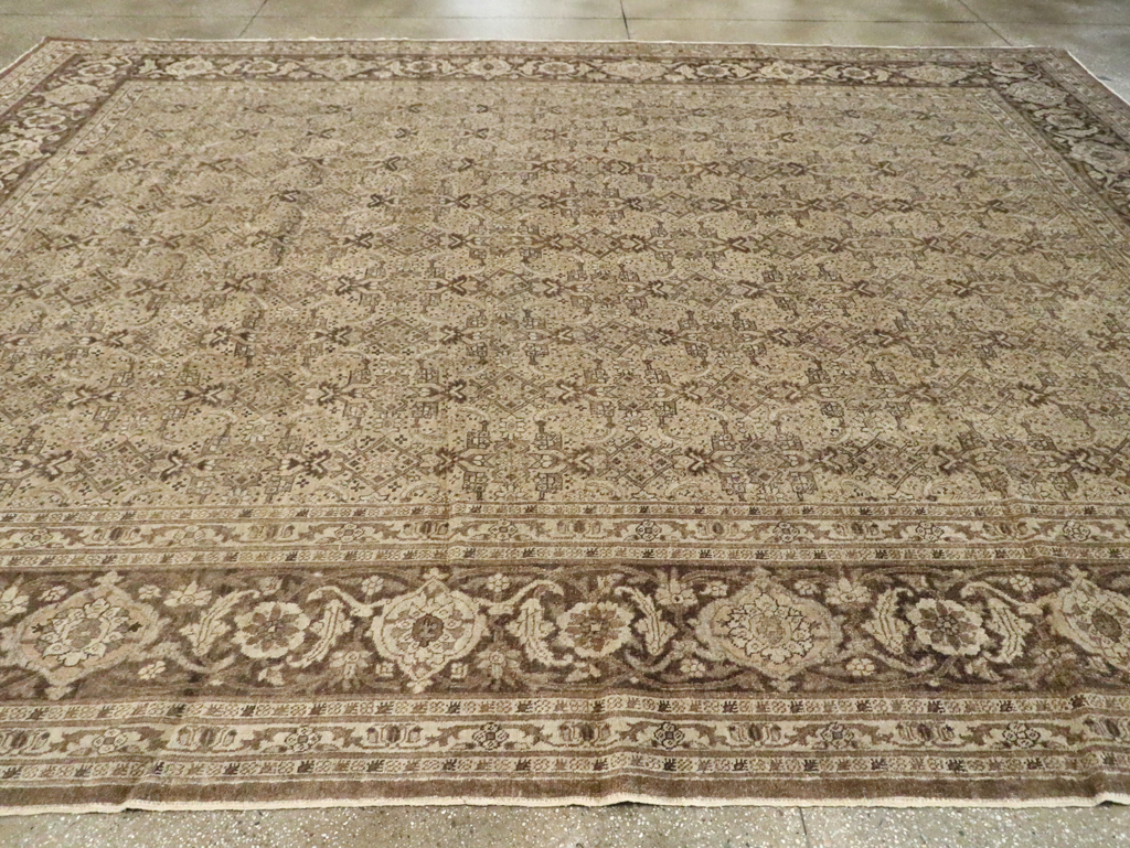 Antique Persian Tabriz Carpet, No.17745 - Gsblank