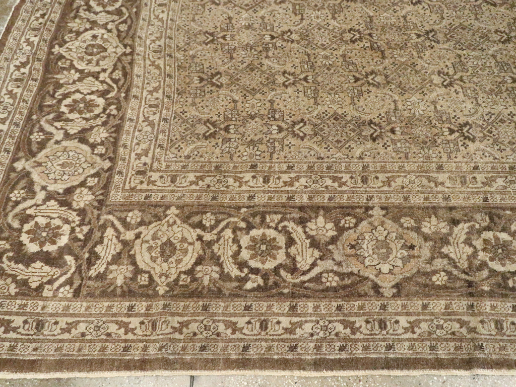 Antique Persian Tabriz Carpet, No.17745 - Gsblank