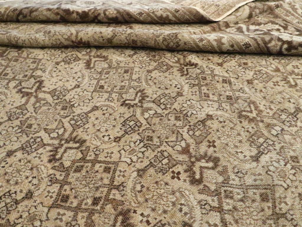 Antique Persian Tabriz Carpet, No.17745 - Gsblank