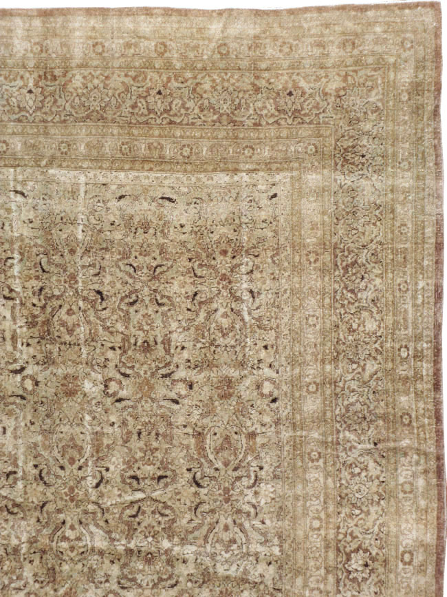 Antique Persian Mashad Carpet, No.17746 - Gsblank