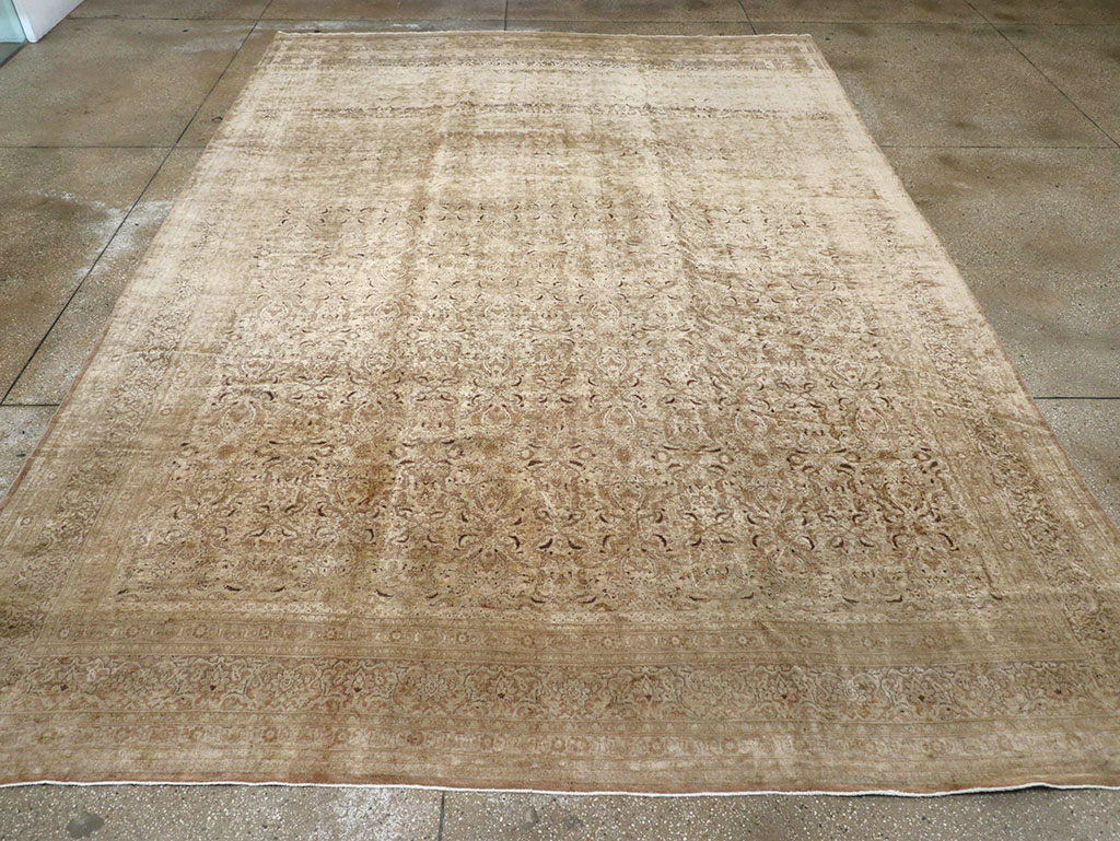 Antique Persian Mashad Carpet, No.17746 - Gsblank