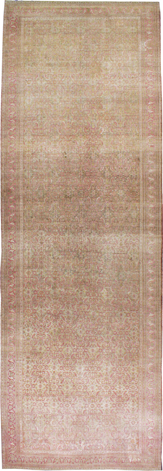 Antique Persian Khorossan Long Rug, No.17756 - Gsblank