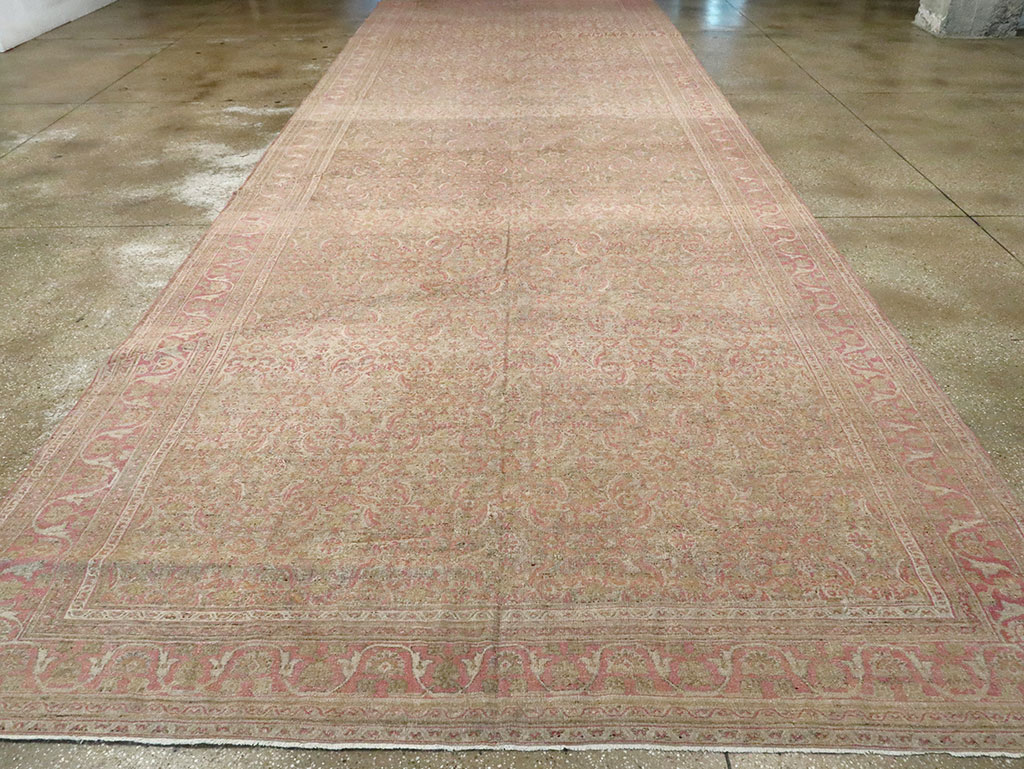 Antique Persian Khorossan Long Rug, No.17756 - Gsblank