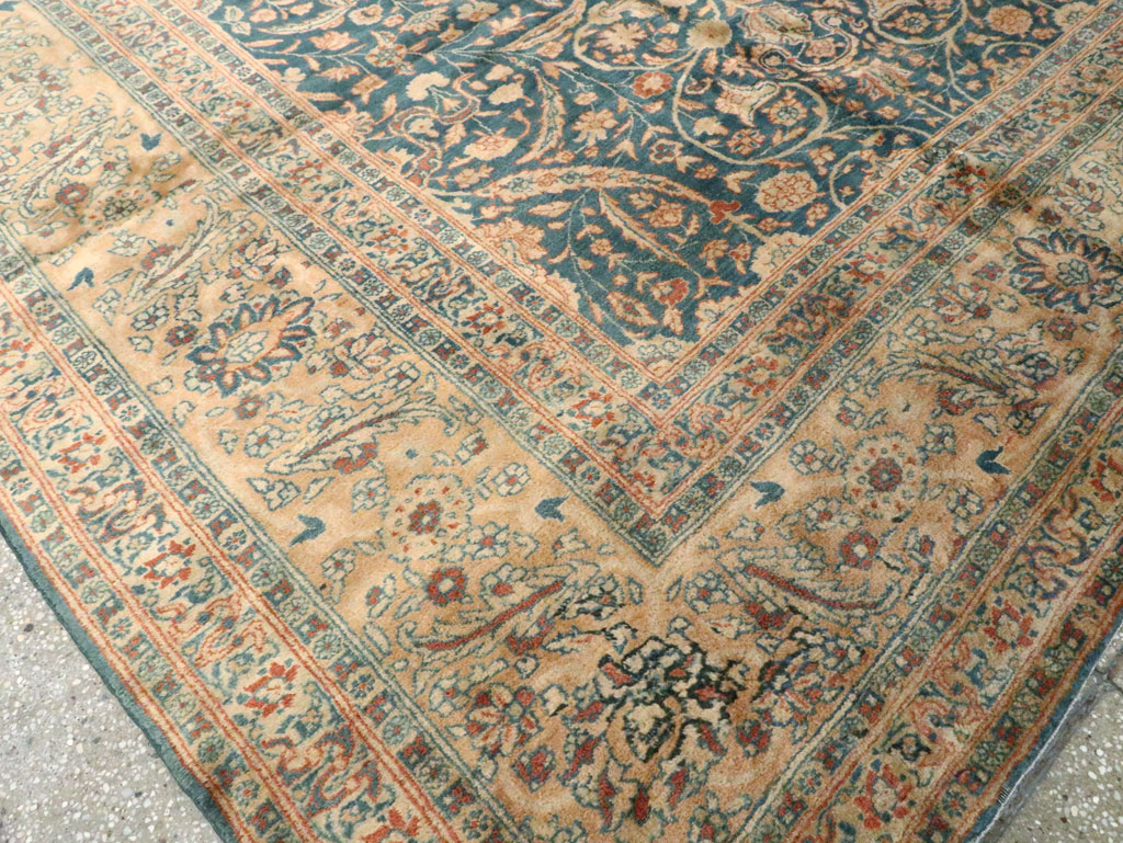Antique Persian Tabriz Carpet, No.17758 - Gsblank