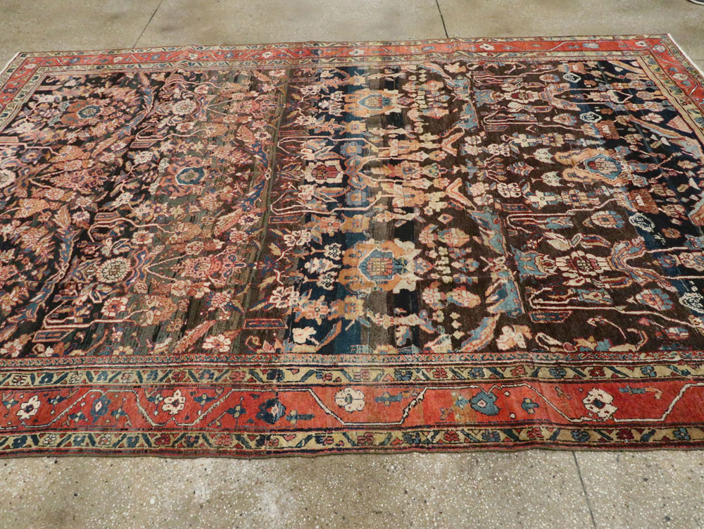 Antique Persian Mahal Carpet, No.17776 - Gsblank