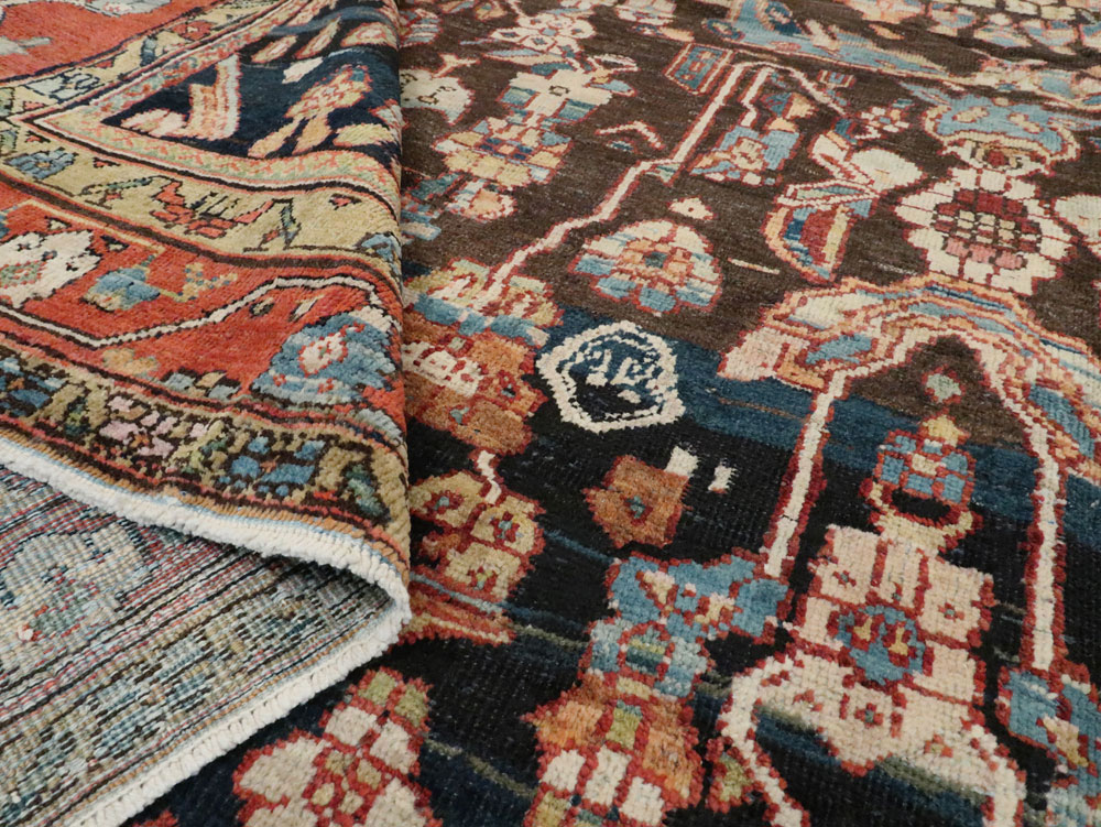 Antique Persian Mahal Carpet, No.17776 - Gsblank