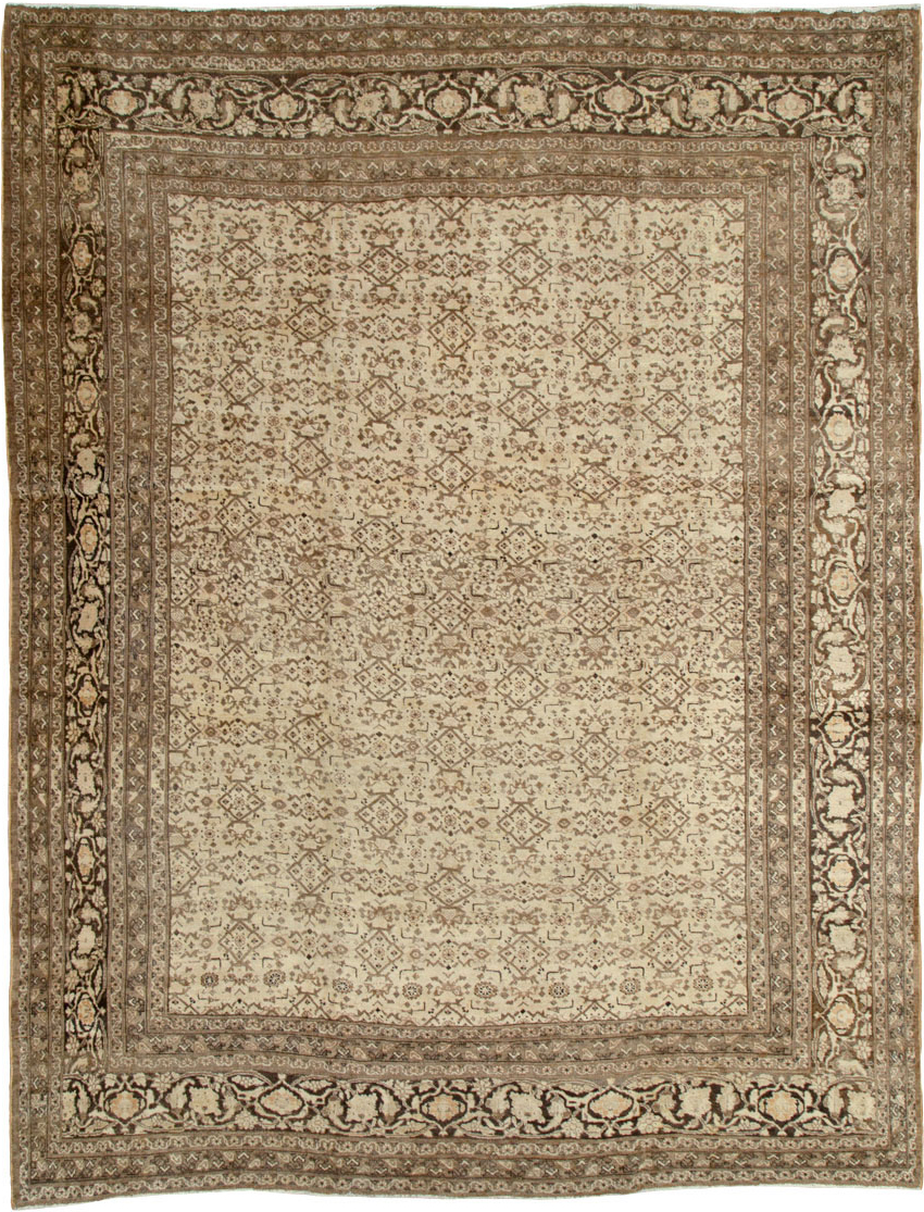 Antique Persian Tabriz Carpet, No.17777 - Gsblank