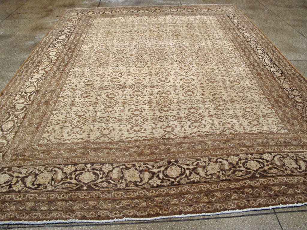 Antique Persian Tabriz Carpet, No.17777 - Gsblank
