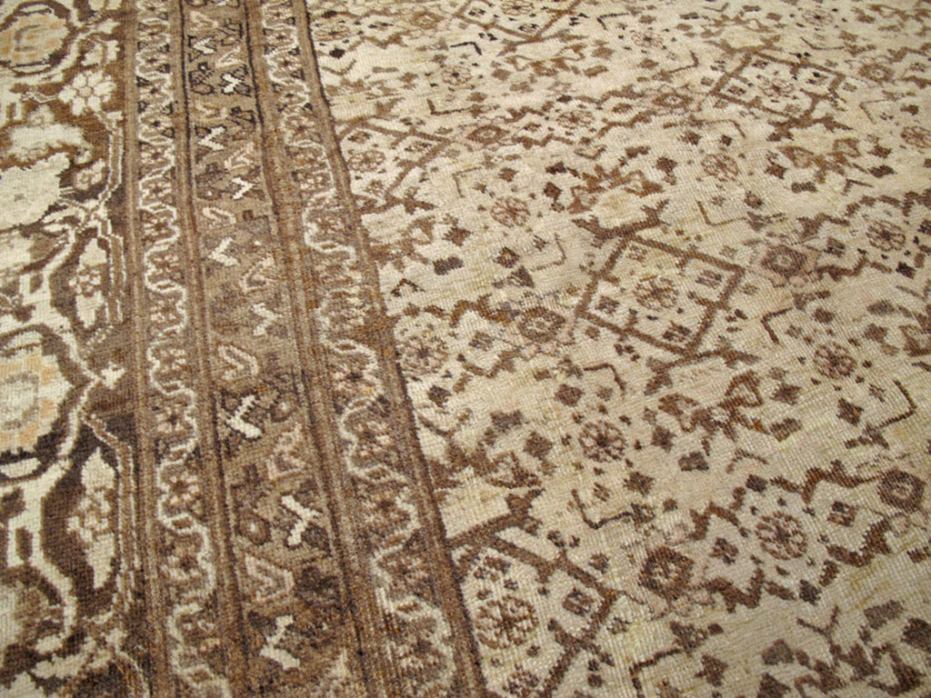Antique Persian Tabriz Carpet, No.17777 - Gsblank