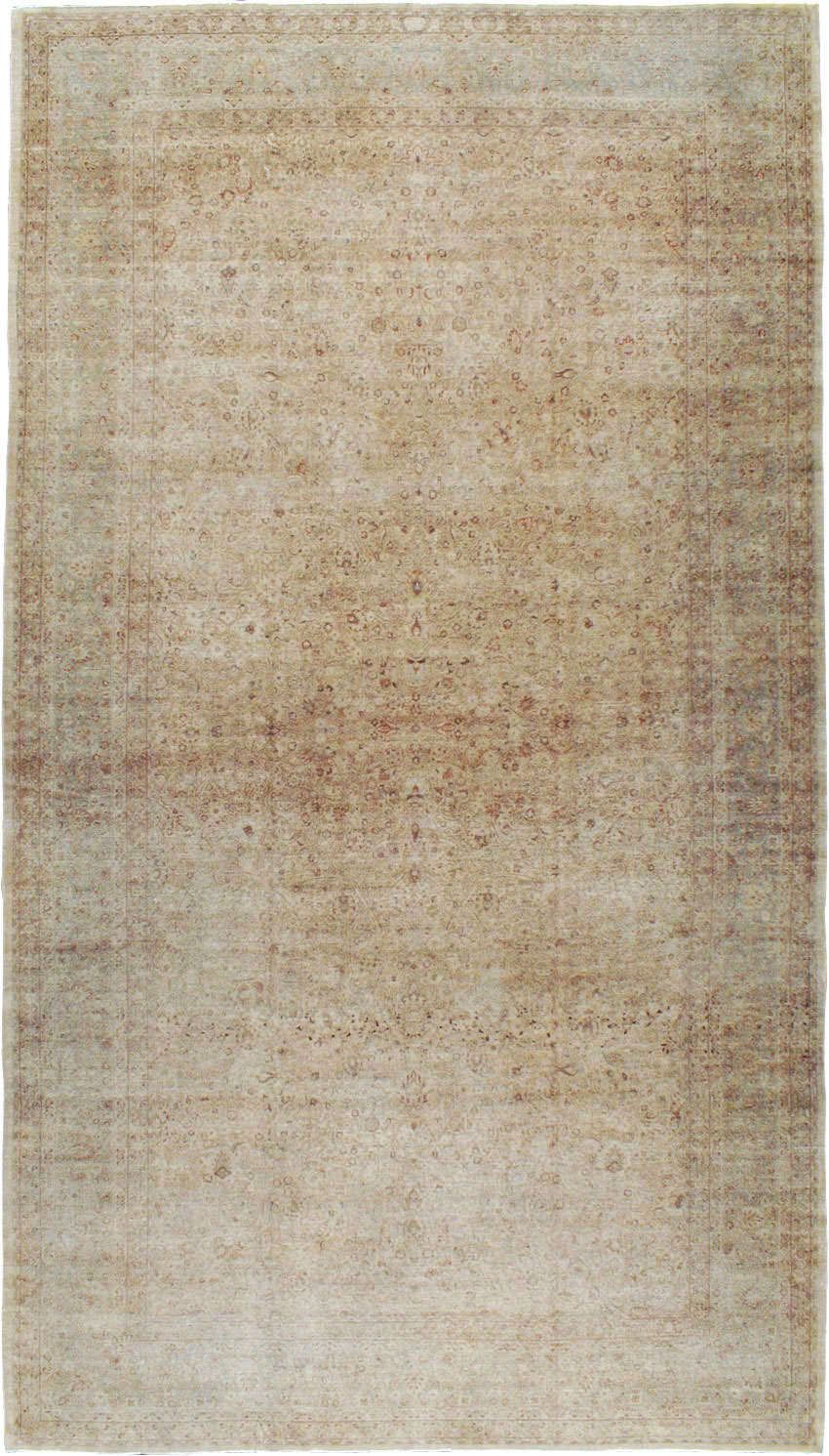 Antique  Persian Mashad Carpet, No.17784 - Gsblank