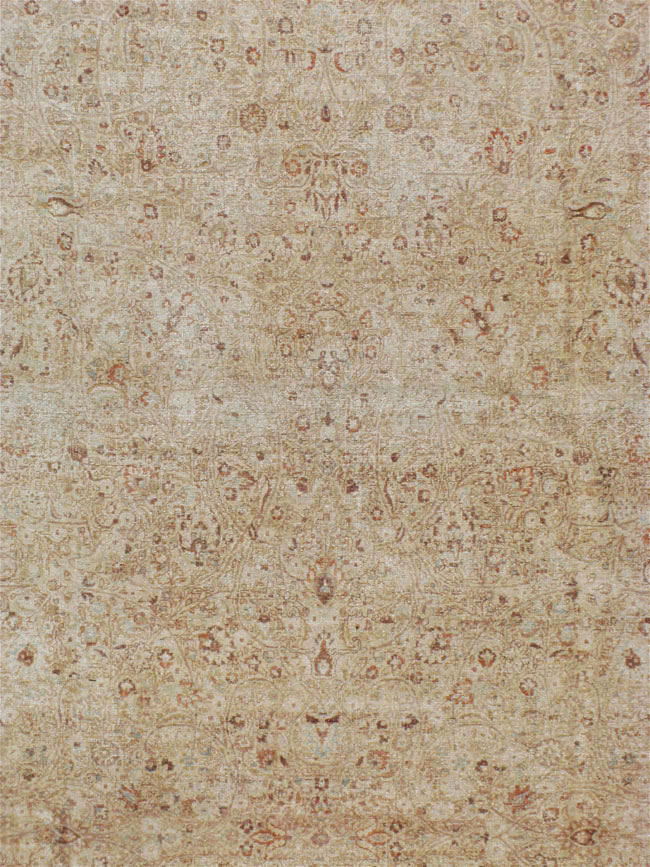 Antique  Persian Mashad Carpet, No.17784 - Gsblank