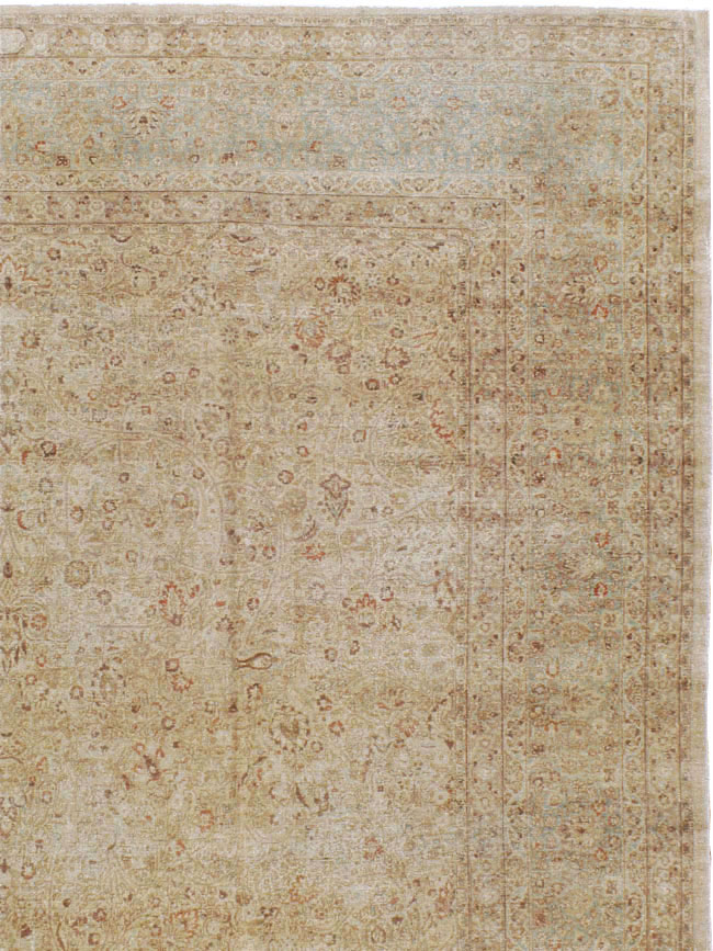 Antique  Persian Mashad Carpet, No.17784 - Gsblank