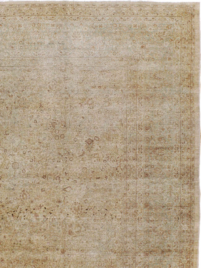 Antique  Persian Mashad Carpet, No.17784 - Gsblank