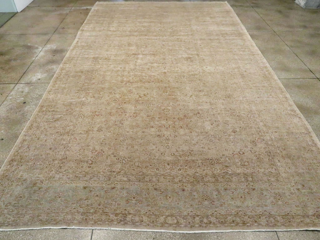 Antique  Persian Mashad Carpet, No.17784 - Gsblank
