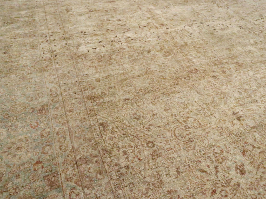 Antique  Persian Mashad Carpet, No.17784 - Gsblank