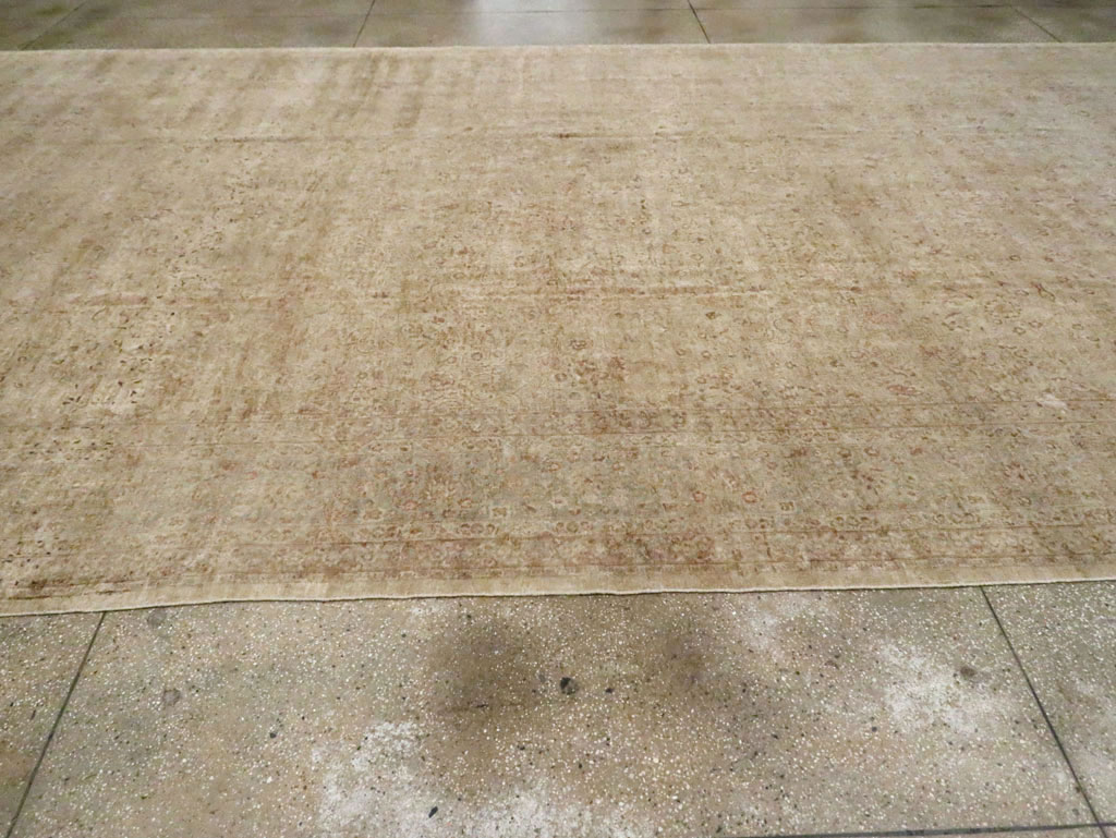 Antique  Persian Mashad Carpet, No.17784 - Gsblank