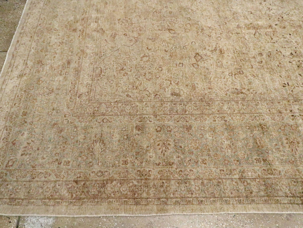 Antique  Persian Mashad Carpet, No.17784 - Gsblank