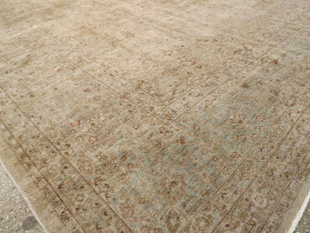 Antique  Persian Mashad Carpet, No.17784 - Gsblank