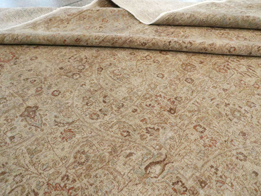 Antique  Persian Mashad Carpet, No.17784 - Gsblank