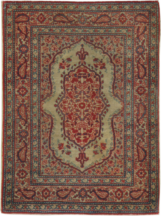 Antique Persian Tabriz Hagi Jalili Rug, No.17787 - Gsblank