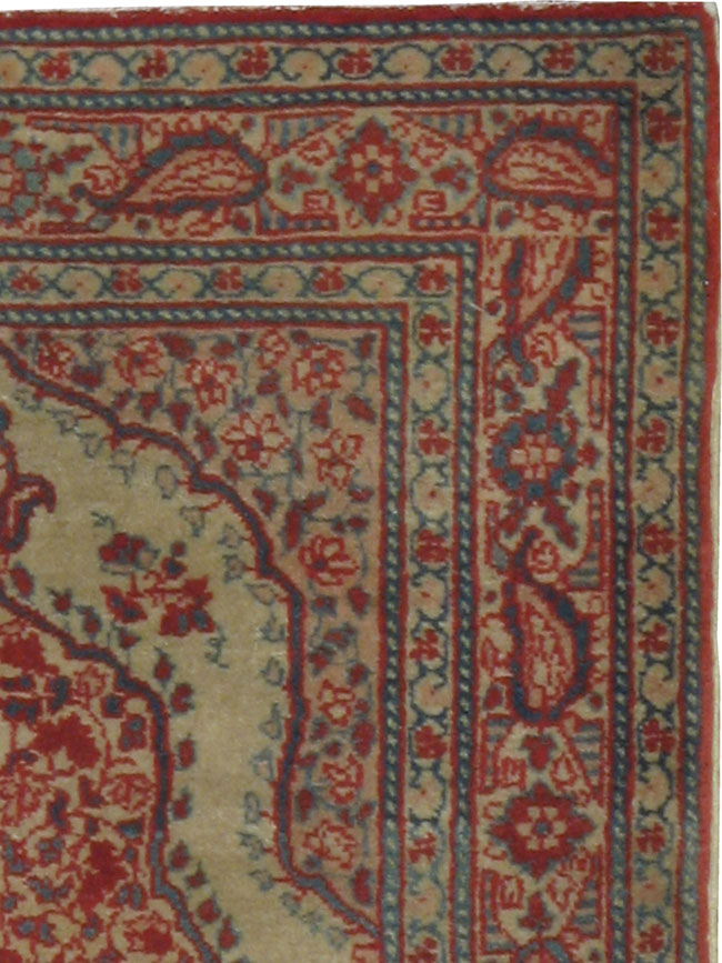 Antique Persian Tabriz Hagi Jalili Rug, No.17787 - Gsblank