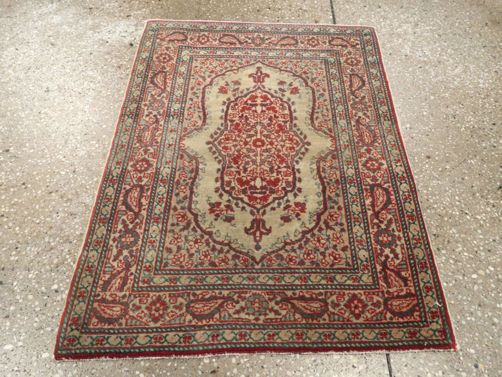 Antique Persian Tabriz Hagi Jalili Rug, No.17787 - Gsblank