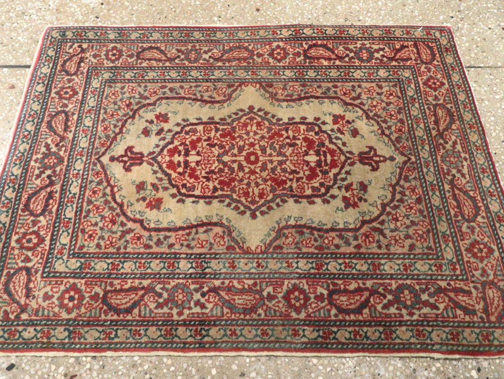 Antique Persian Tabriz Hagi Jalili Rug, No.17787 - Gsblank